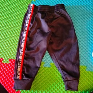 100% polyester black joggers